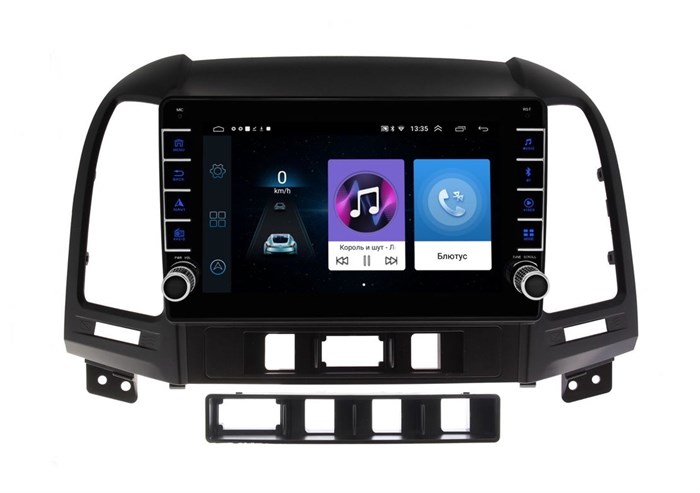 Штатная магнитола Wide Media LC9052ON-2/32 для Hyundai Santa Fe 2005-2012 на Android 10.0 - фото 345141