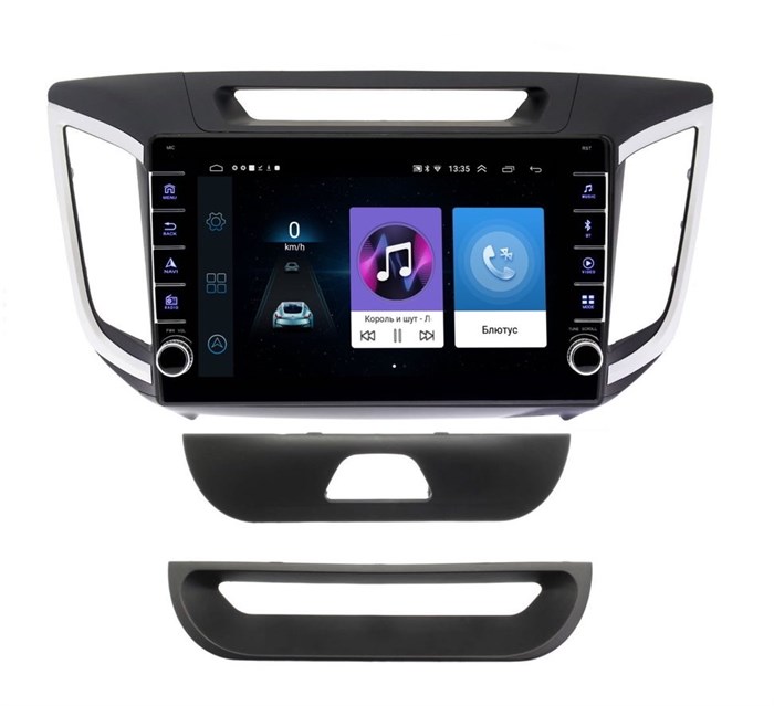 Штатная магнитола Wide Media LC1029ON-2/32 для Hyundai Creta, IX 25 2016-2021 (для авто с камерой) на Android 10.0 - фото 345308