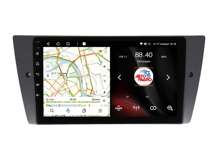 Штатная магнитола VAYCAR 0708-09VO8 8/128 ГБ для BMW 3-Series (E90/91/92/93) 2005-2012 на Android 10.0 - фото 345693