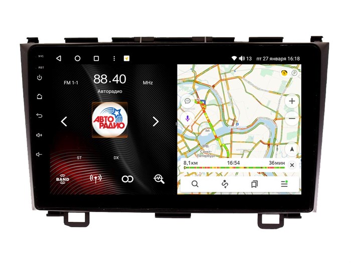 Штатная магнитола VAYCAR 0009-09VO8 8/128 ГБ для Honda CR-V III 2007-2012 на Android 10.0 - фото 345873