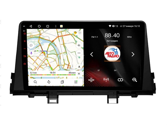 Штатная магнитола VAYCAR 0795-09VO8 8/128 ГБ для Kia Picanto III 2017-2022 на Android 10.0 - фото 346313