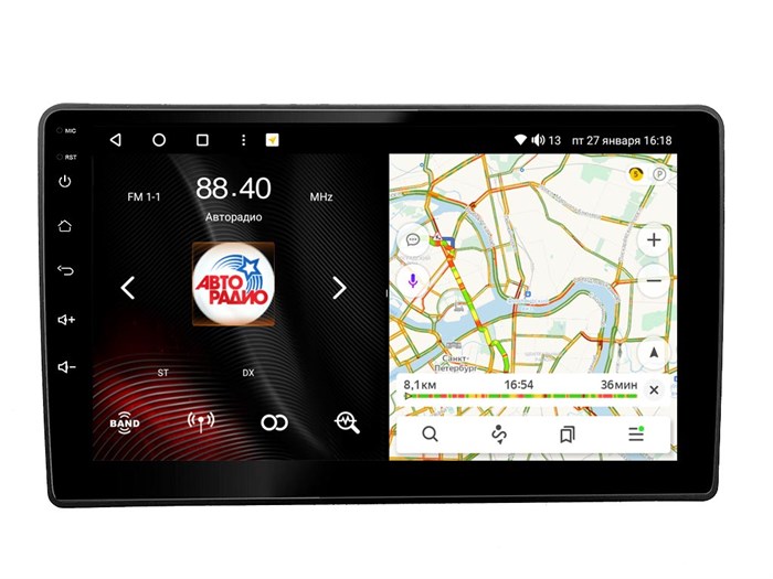 Штатная магнитола VAYCAR 1207-09VO8 8/128 ГБ для Lada Granta 2011-2018 на Android 10.0 - фото 346495