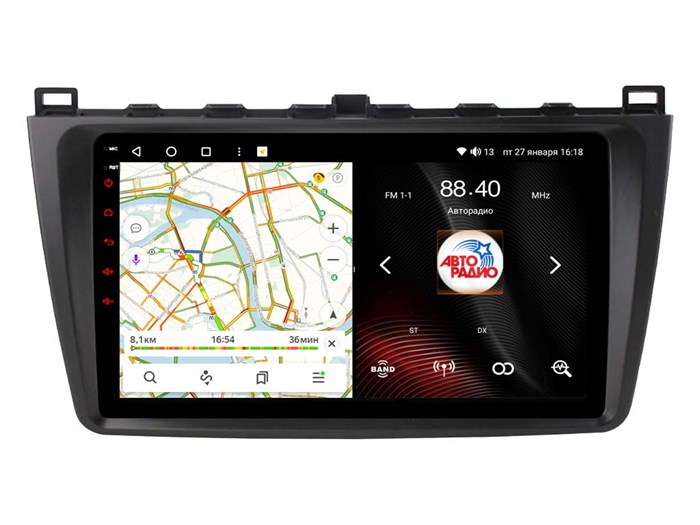 Штатная магнитола VAYCAR 0012-09VO8 8/128 ГБ для Mazda 6 2007-2012 на Android 10.0 - фото 346593