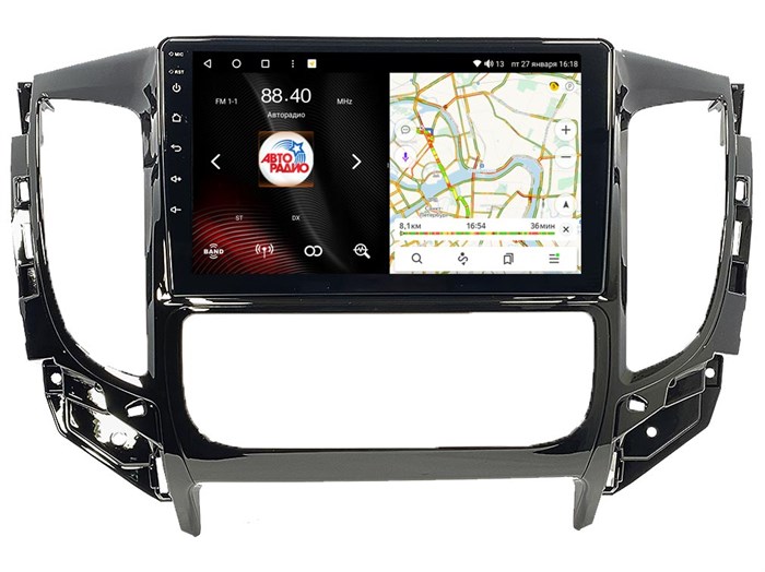 Штатная магнитола VAYCAR 1198-09VO8 8/128 ГБ для Mitsubishi L200 2015-2018 (климат) на Android 10.0 - фото 346657