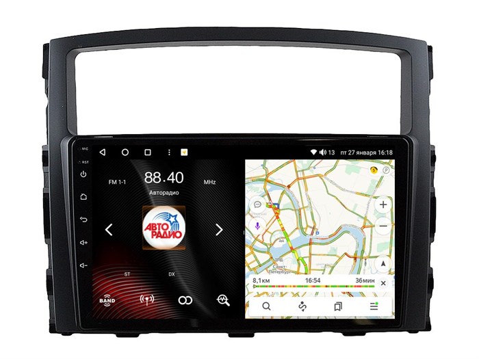 Штатная магнитола VAYCAR 1009-09VO8 8/128 ГБ для Mitsubishi Pajero IV 2006-2019 на Android 10.0 - фото 346722