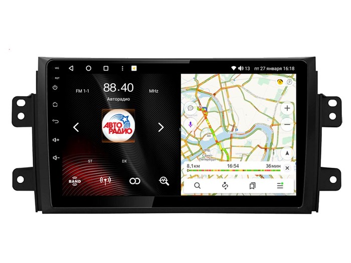 Штатная магнитола VAYCAR 0124-09VO8 8/128 ГБ для Suzuki SX4 I 2006-2014 на Android 10.0 - фото 347046