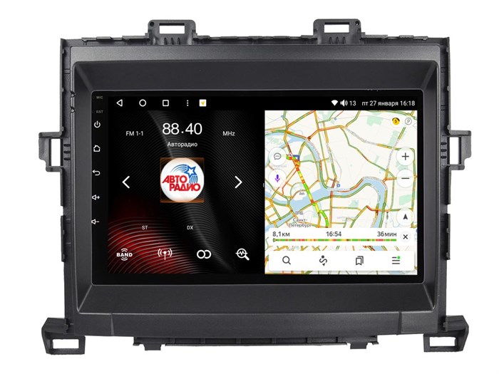 Штатная магнитола VAYCAR 0698-09VO8 8/128 ГБ для Toyota Alphard II 2008-2014 на Android 10.0 - фото 347062