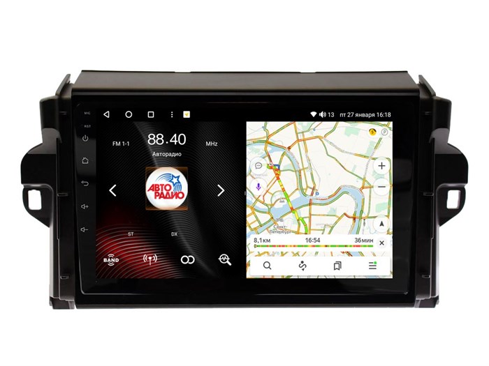 Штатная магнитола VAYCAR 0589-09VO8 8/128 ГБ для Toyota Fortuner 2017+ на Android 10.0 - фото 347120