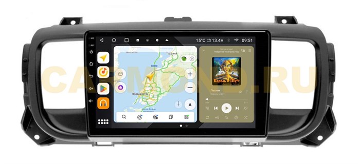 Штатная магнитола Wide Media MT3116QU PRO для Opel Zafira Life 2019+ на Android 10.0 - фото 348265