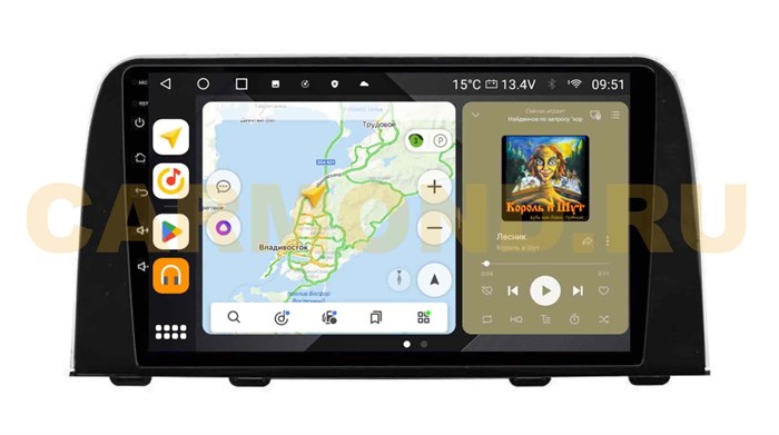 Штатная магнитола Wide Media MT1011QU PRO для Honda CR-V 2017-2024 на Android 10.0 - фото 348529