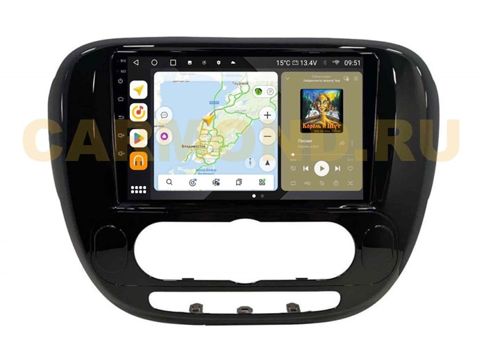 Штатная магнитола Wide Media MT526QU PRO для KIA Soul II 2013-2019 кондей на Android 10.0 - фото 348982