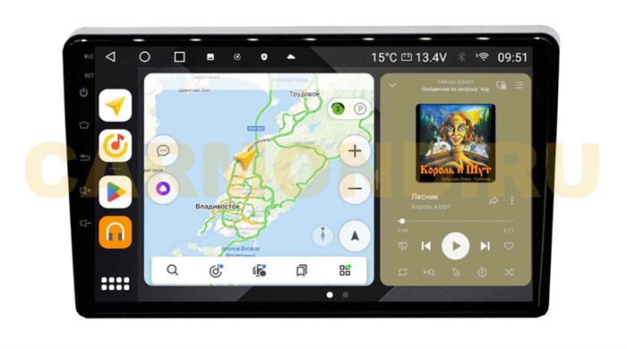 Штатная магнитола Wide Media MT3053QU PRO для Mitsubishi Outlander I 2002-2008 на Android 10.0 - фото 349452