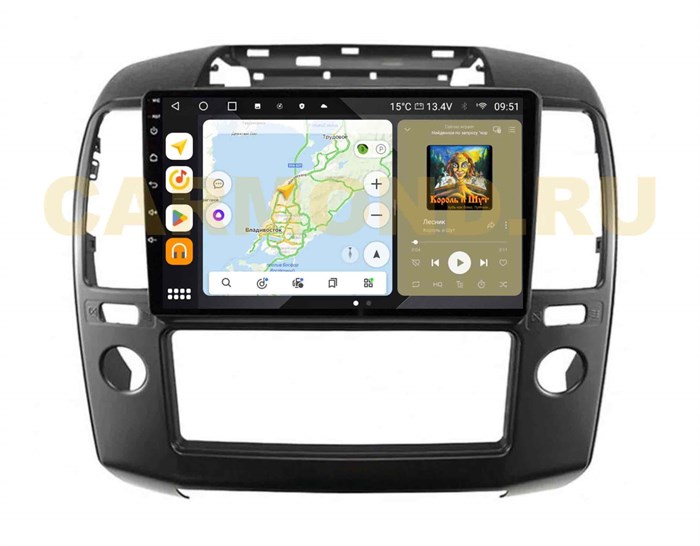Штатная магнитола Wide Media MT3066QU PRO для Nissan Navara 2004-2015 на Android 10.0 - фото 349538