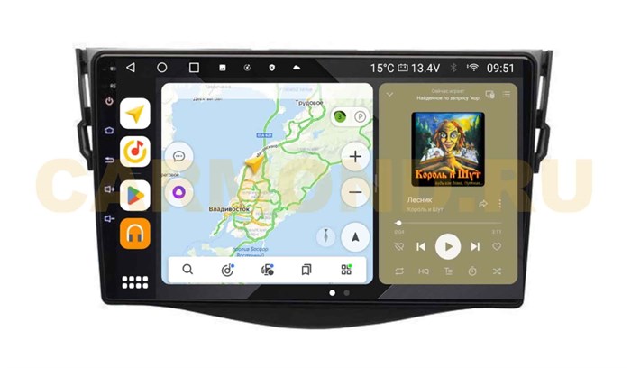 Штатная магнитола Wide Media MT018-9QU PRO для Toyota RAV4 (XA30) 2006-2013 на Android 10.0 - фото 350290