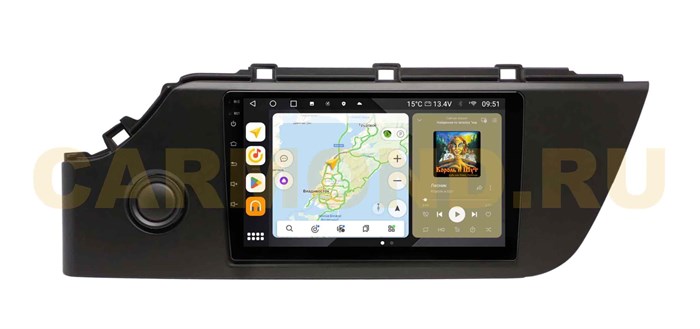 Штатная магнитола Wide Media MT9506QU PRO для KIA Rio 2020+ (для авто без камеры) на Android 10.0 - фото 350510