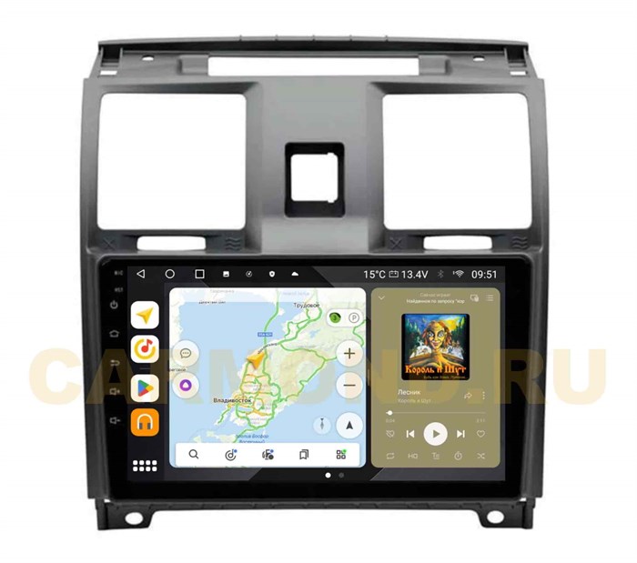 Штатная магнитола Wide Media MT3109QU PRO для UAZ Patriot 2012-2016 на Android 10.0 - фото 350587