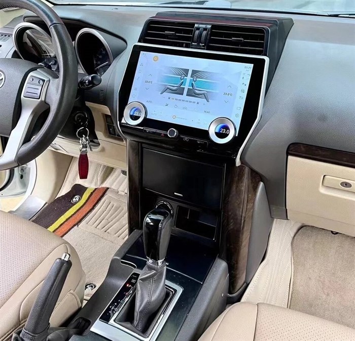 CarMedia ZF-3009H-Q6 Tesla-Style для Toyota Land Cruiser Prado 150 2009-2013 на Android 11.0 - фото 350633