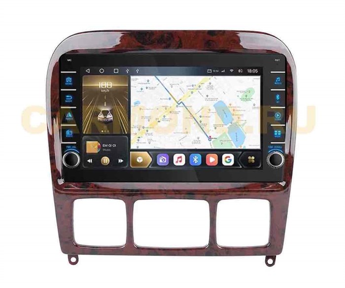 CarMedia OL-9952-N (с кнопками) для Mercedes S-klasse IV (W220) 1998-2005 на Android 10.0 - фото 351279