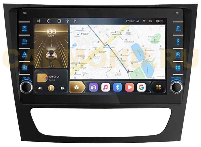 CarMedia OL-9149-Q (с кнопками) для Mercedes E-klasse (W211) 2002-2009 на Android 10.0 - фото 351798