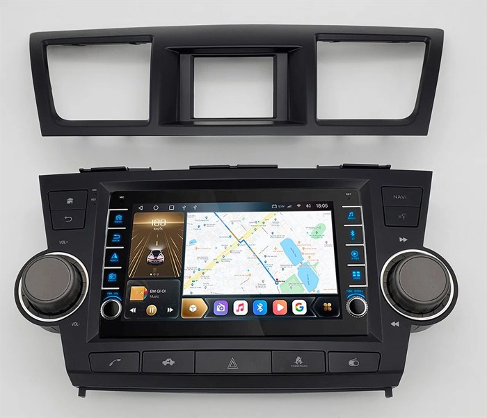 CarMedia OL-9431-2-P (с кнопками) для Toyota Highlander (U40) 2007-2013 на Android 10.0 - фото 352097