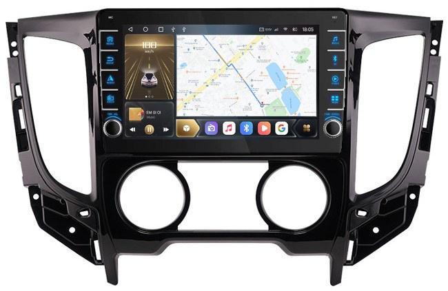 CarMedia OL-9567-1-Q (с кнопками) для Mitsubishi Pajero Sport III, L200 V 2015-2021 на Android 10.0 - фото 352501