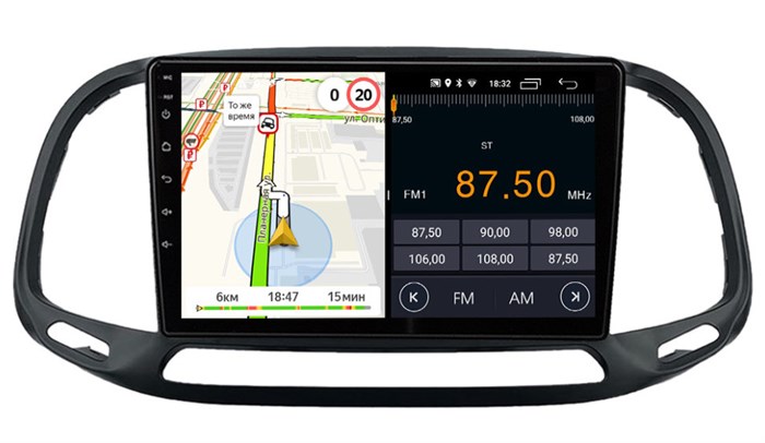 Штатная магнитола Parafar для Fiat Doblo (2016-2019) на Android 11.0 (PF605FHD) - фото 353637