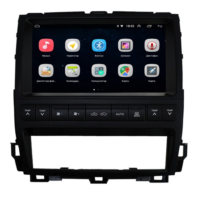 Штатная магнитола Parafar для Toyota Cruiser Prado 120 (2000-2009) (автомобиль с экраном) на Android 10.0 (PF456LUX3Lite) - фото 354243
