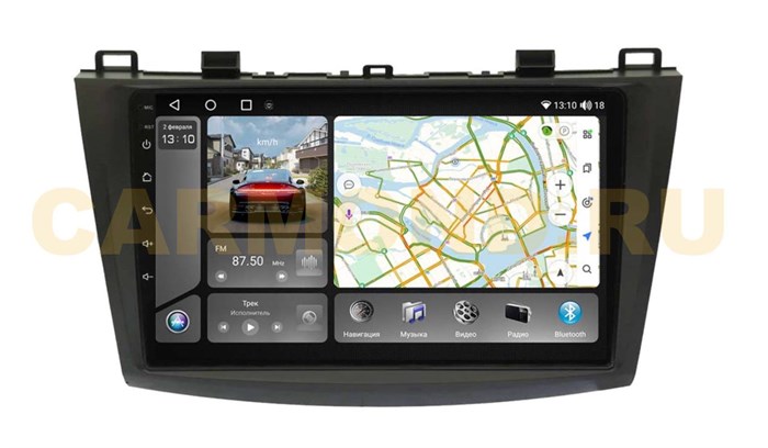 Штатная магнитола VAYCAR 0034-09VO8_2HD 8/128 ГБ для Mazda 3 2009-2012 на Android 10.0 - фото 355541