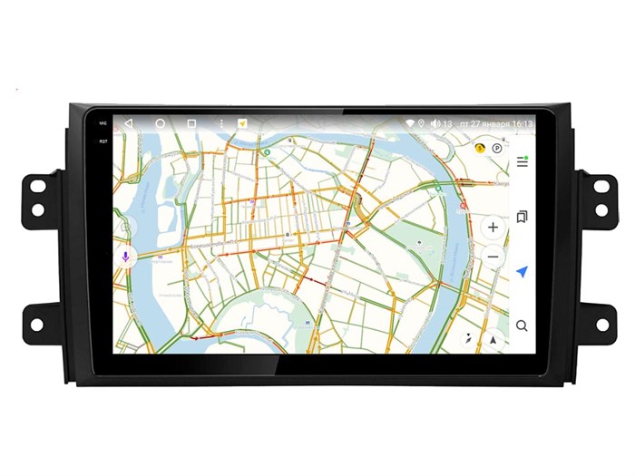 Штатная магнитола VAYCAR 0124-09VO8_2HD 8/128 ГБ для Suzuki SX4 I 2006-2014 на Android 10.0 - фото 355628