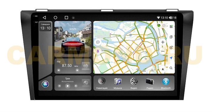Штатная магнитола VAYCAR 0161-09VO8_2HD 8/128 ГБ для Mazda 3 2003 - 2009 на Android 10.0 - фото 355660
