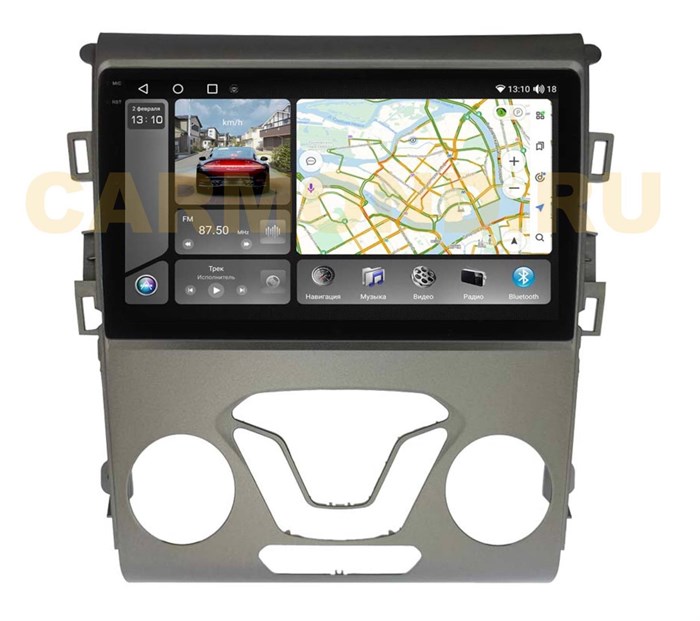 Штатная магнитола VAYCAR 0377-09VO8_2HD 8/128 ГБ для Ford Mondeo V 2015-2022 на Android 10.0 - фото 355735