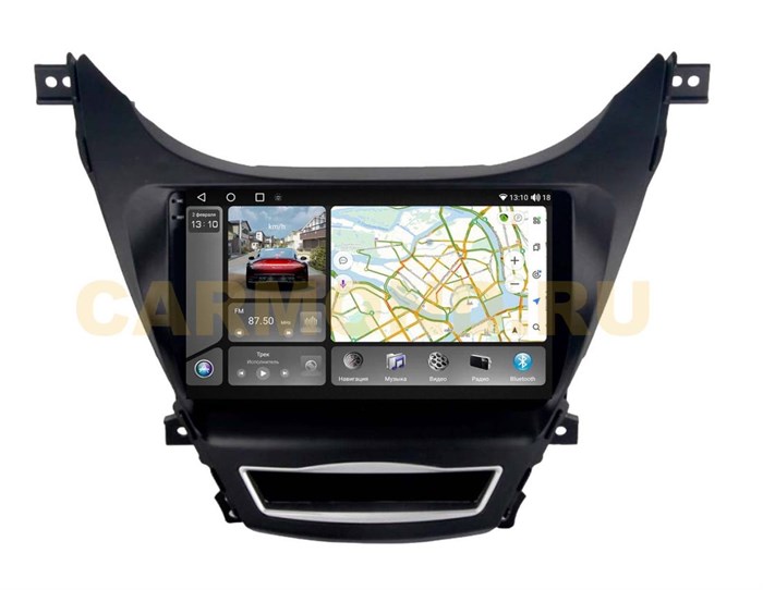 Штатная магнитола VAYCAR 0360-09VO8_2HD 8/128 ГБ для Hyundai Elantra 2011-2014 на Android 10.0 - фото 355816