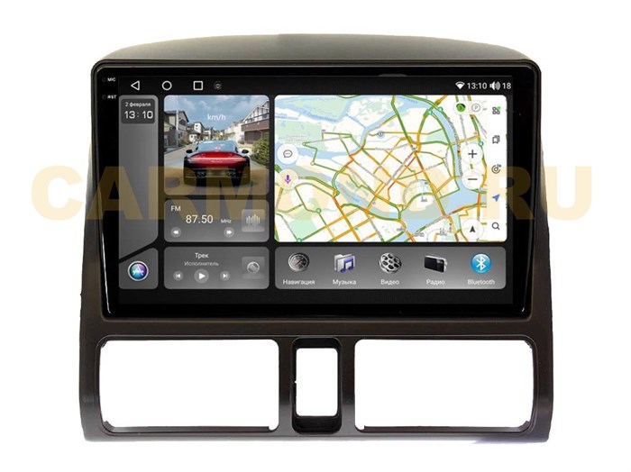 Штатная магнитола VAYCAR 1240-09VO8_2HD 8/128 ГБ для Honda CR-V 2004-2006 на Android 10.0 - фото 356030