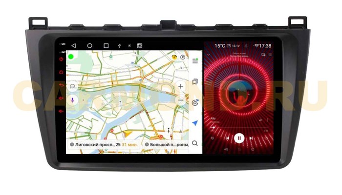 Штатная магнитола VAYCAR 0012-09VP4 4/64 ГБ для Mazda 6 2007-2012 на Android 10.0 - фото 356250