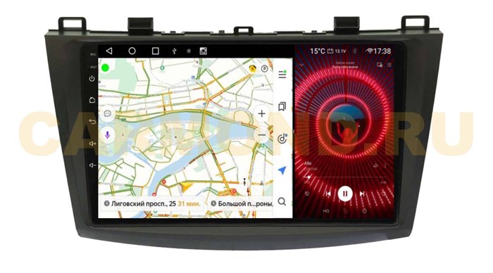 Штатная магнитола VAYCAR 0034-09VP4 4/64 ГБ для Mazda 3 2009-2012 на Android 10.0 - фото 356282