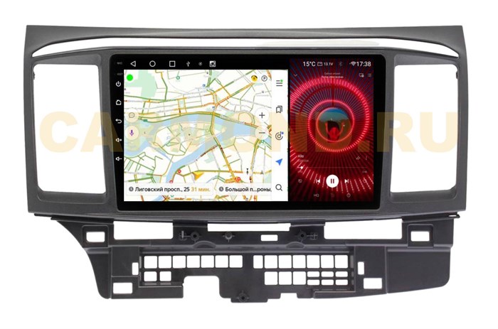 Штатная магнитола VAYCAR 0037-09VP4 4/64 ГБ для Mitsubishi Lancer X 2007-2015 на Android 10.0 - фото 356287