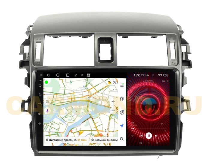Штатная магнитола VAYCAR 0063-09VP4 4/64 ГБ для Toyota Corolla X (E140, E150) 2006-2013 на Android 10.0 - фото 356352