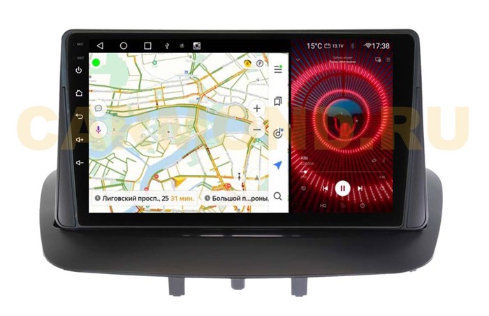 Штатная магнитола VAYCAR 0145-09VP4 4/64 ГБ для Renault Megane 2009-2016 на Android 10.0 - фото 356421