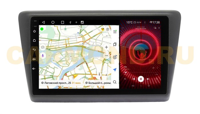Штатная магнитола VAYCAR 3032-09VP4 4/64 ГБ для Skoda Rapid 2012-2018 на Android 10.0 - фото 356603