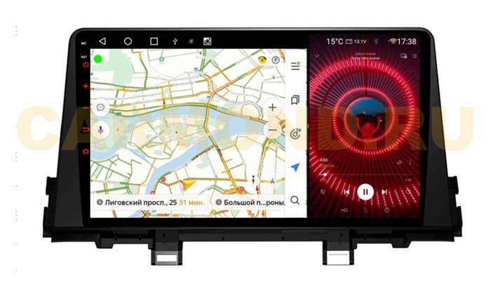 Штатная магнитола VAYCAR 0795-09VP4 4/64 ГБ для Kia Picanto III 2017-2022 на Android 10.0 - фото 356611