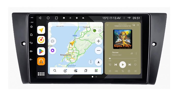 Штатная магнитола Wide Media MT9000QU PRO для BMW E90/E91/E92/E93 (2005-2012) на Android 10.0 - фото 356818