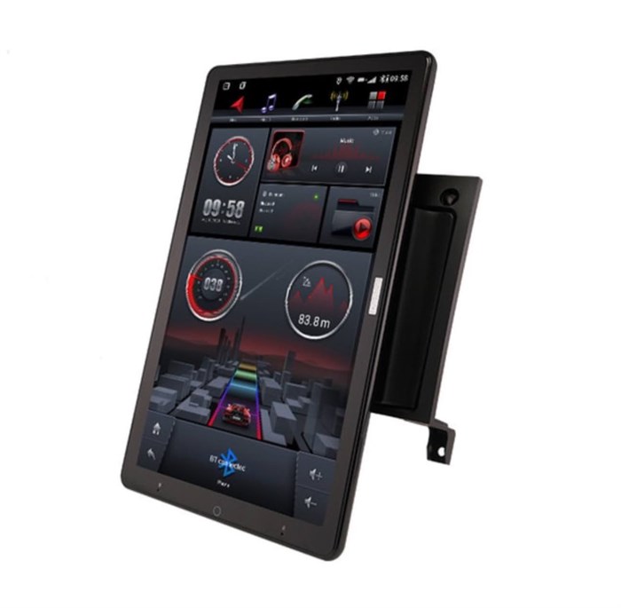 CarMedia OL-9988-RL TESLA (вертикально-поворотный экран) для Mercedes SLK-klasse II (R171) 2004-2011 на Android 10.0 - фото 356917