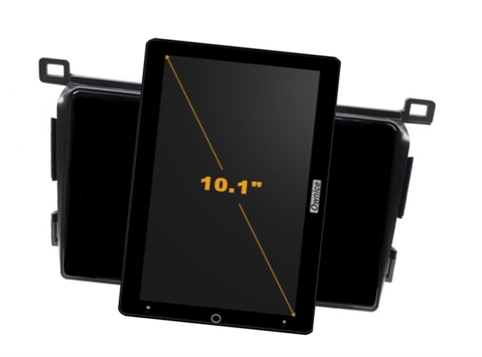 CarMedia OL-9607-RL TESLA (вертикально-поворотный экран) для Toyota RAV4 (CA40) 2013-2019 на Android 10.0 - фото 357313