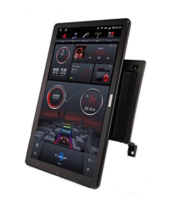 CarMedia SF-9988-B-RL TESLA (вертикально-поворотный экран) для Mercedes SLK-klasse II (R171) 2004-2009 на Android 10.0 - фото 357742