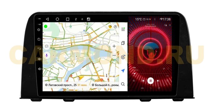 Штатная магнитола VAYCAR 1011-09VP4 4/64 ГБ для Honda CR-V 2017-2024 на Android 10.0 - фото 357804