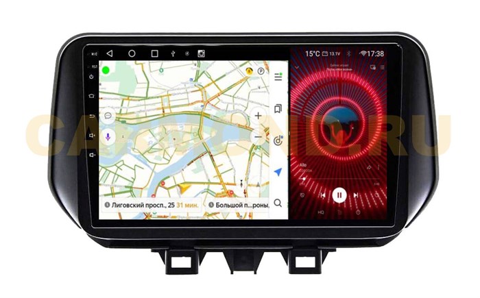 Штатная магнитола VAYCAR 1135-09VP4 4/64 ГБ для Hyundai Tucson III 2018-2021 на Android 10.0 - фото 357865