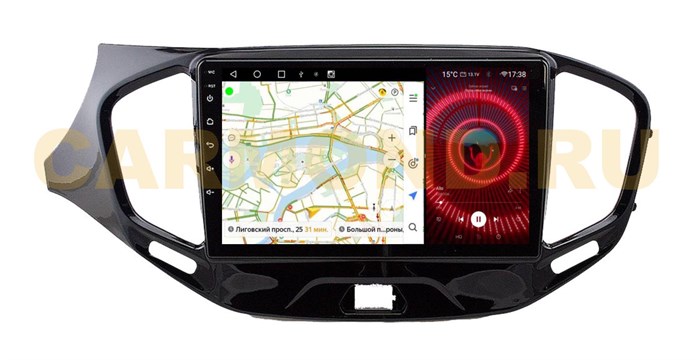 Штатная магнитола VAYCAR 1205-09VP4 4/64 ГБ для Lada Vesta 2015-2022 на Android 10.0 - фото 357971