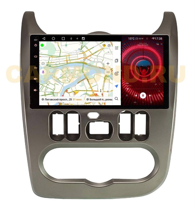 Штатная магнитола VAYCAR 0752-09VP4 4/64 ГБ для Renault Logan, Sandero 2009-2013 на Android 10.0 - фото 358079