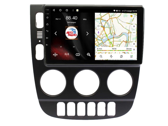 Штатная магнитола VAYCAR 1163-09VO8 8/128 ГБ для Mercedes ML (W163) 2003-2005 на Android 10.0 - фото 358264