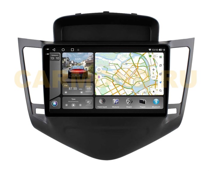 Штатная магнитола VAYCAR 0045-09VO8_2HD 8/128 ГБ для Chevrolet Cruze I 2009-2012 на Android 10.0 - фото 358290